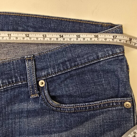 Levi 524 Too Superlow Medium Wash Size 16 - check measures no size tag - Picture 5 of 8